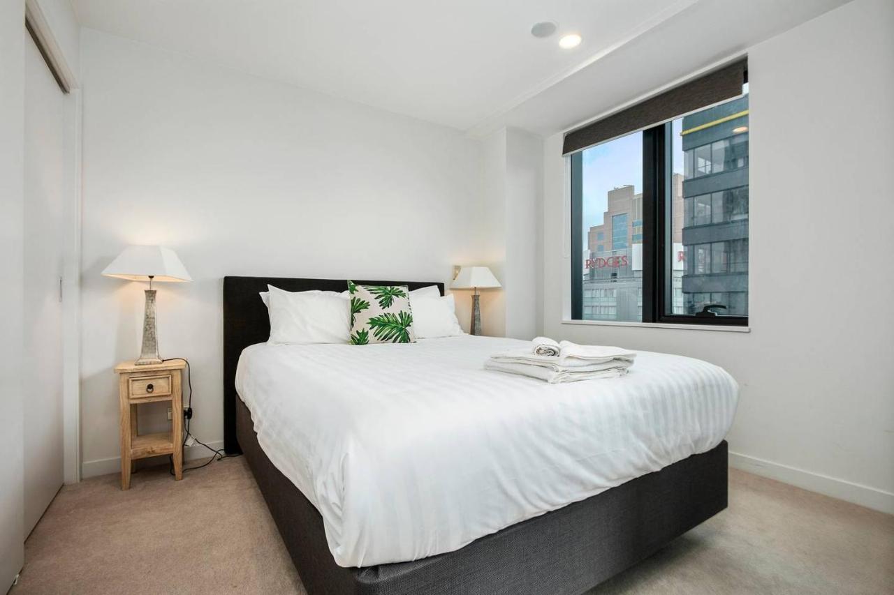 Sky Tower On Your Doorstep! Modern Two Bedroom Auckland Kültér fotó